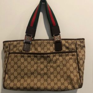 Authentic Gucci tote bag